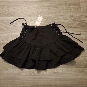 Shein black skirt